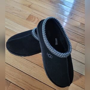 UGG Men's Tasman Ii Black Slippers Size 9